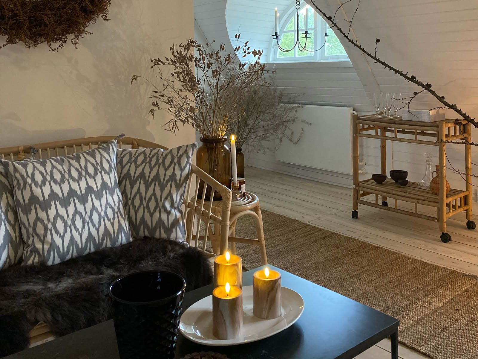 Godsejerhuset m. 3 soveværelser på Skrøvelev Gods