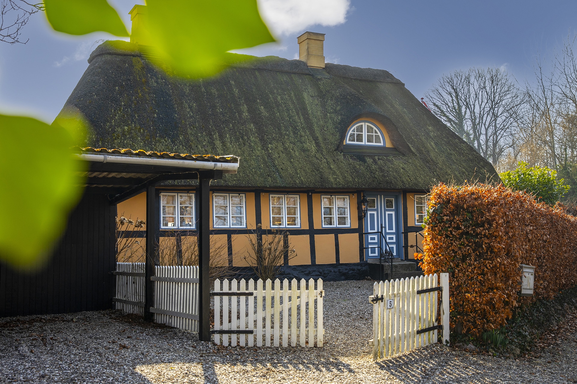 Herrenhaus mit 3 Schlafzimmern på Skrøvelev Gods