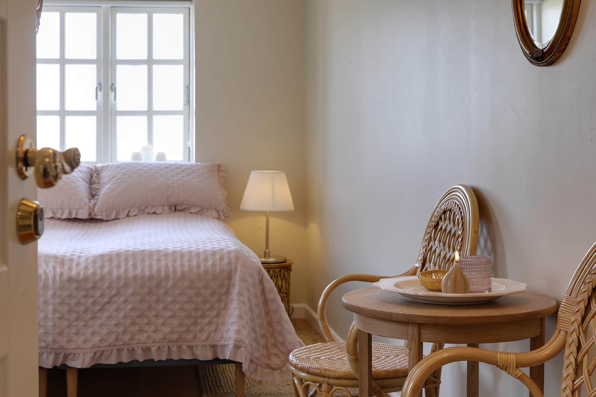 Standard-Doppelzimmer på Skrøvelev Gods