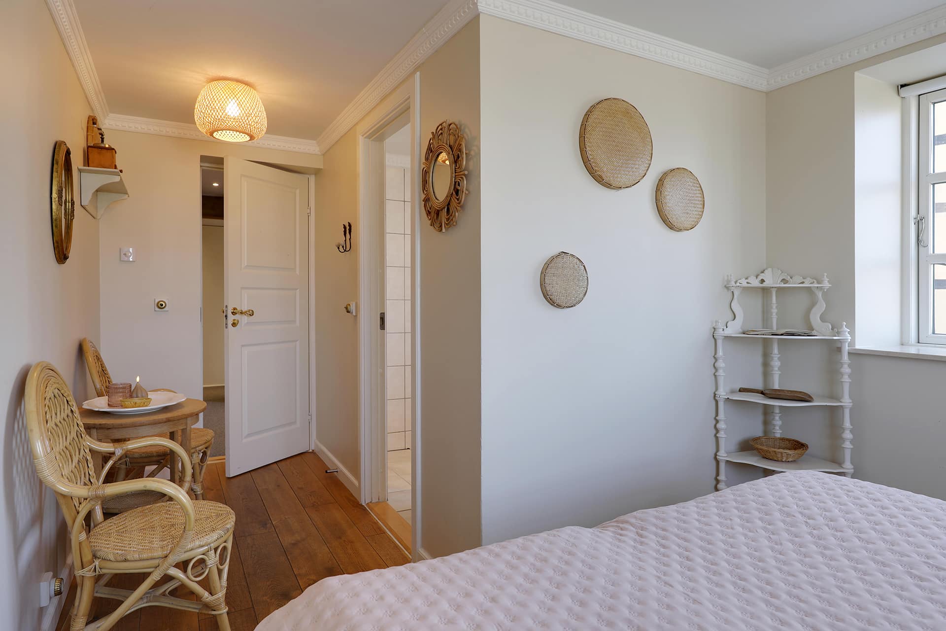 Standard-Doppelzimmer på Skrøvelev Gods